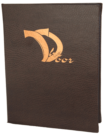 Ostrich Menu Cover