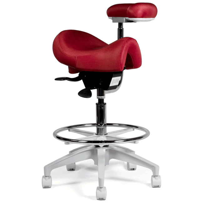 Crown C90SBA Western Saddle Assistant Stool Independent Dental, Inc.